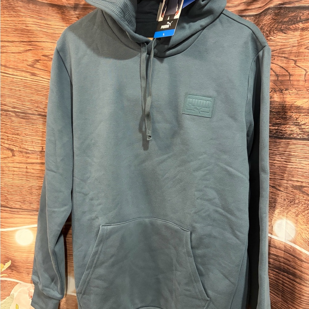Puma Men's Blue Hoodie